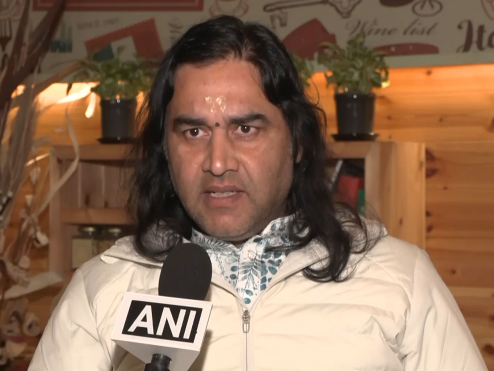 Hindu spiritual leader Devkinandan Thakur (Photo/ANI)