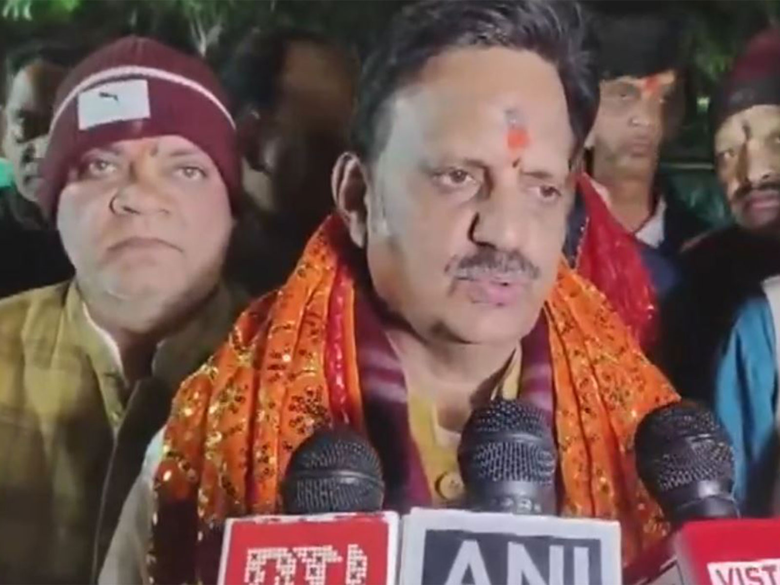 Madhya Pradesh Deputy Chief Minister Rajendra Shukla (Photo/ANI)