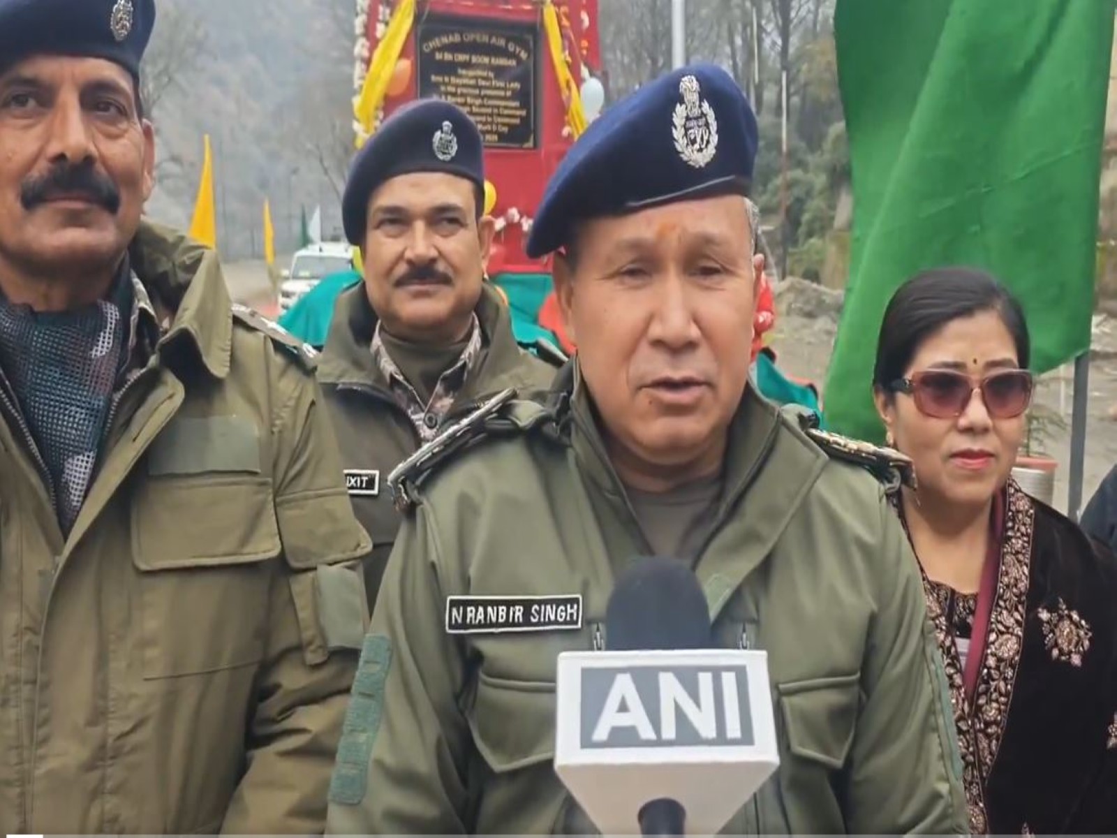 CRPF 84 Battalion Commandant Ranbir Singh (Photo/ANI)