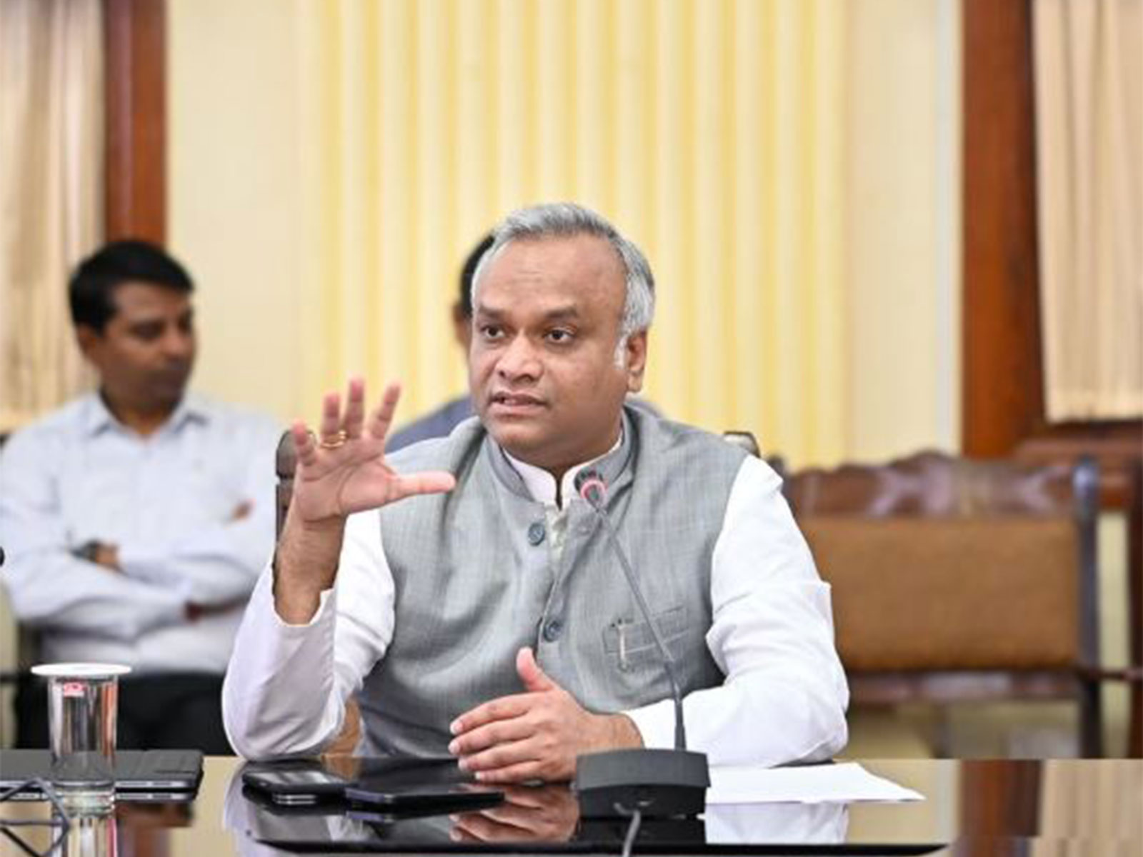 Priyank Kharge. (Photo: X/@PriyankKharge)