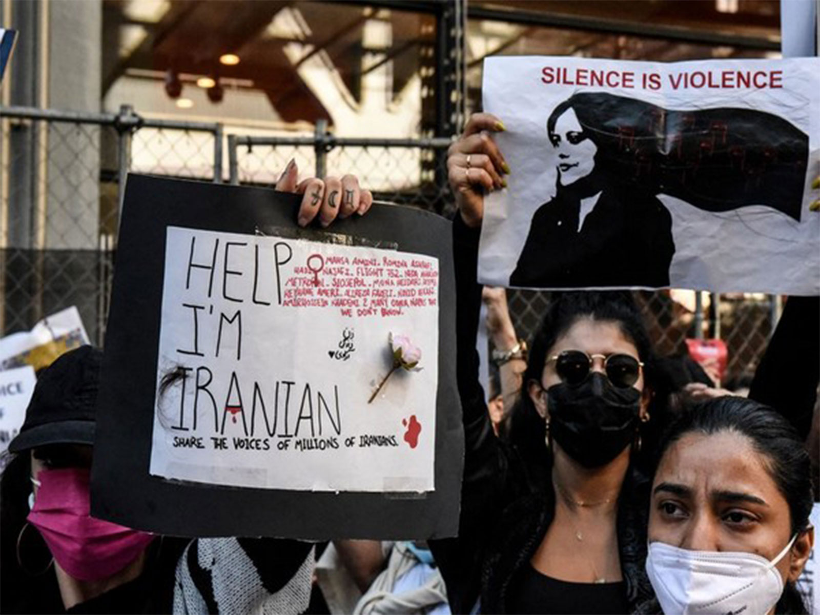 People participate in a protest in Iran (File Photo Credit: Reuters)