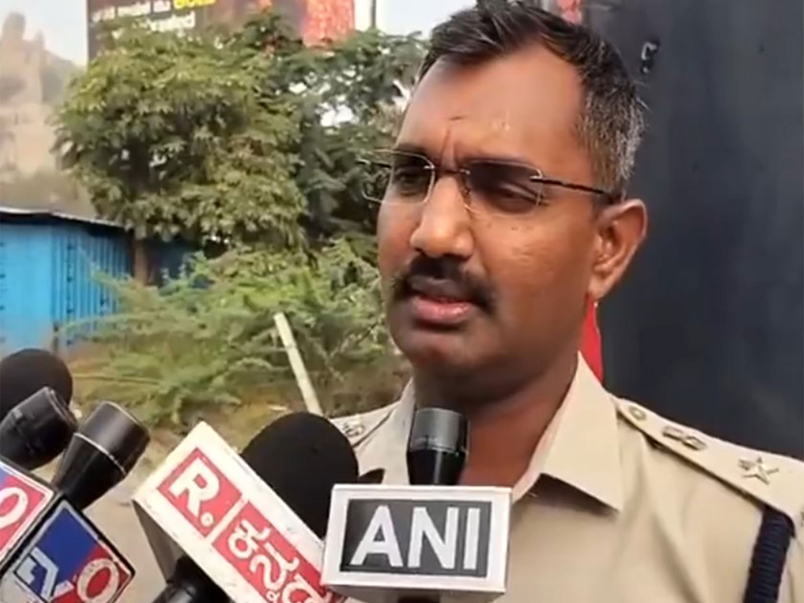 Ranjith kumar Bandaru, SP Ballari (Photo/ANI)