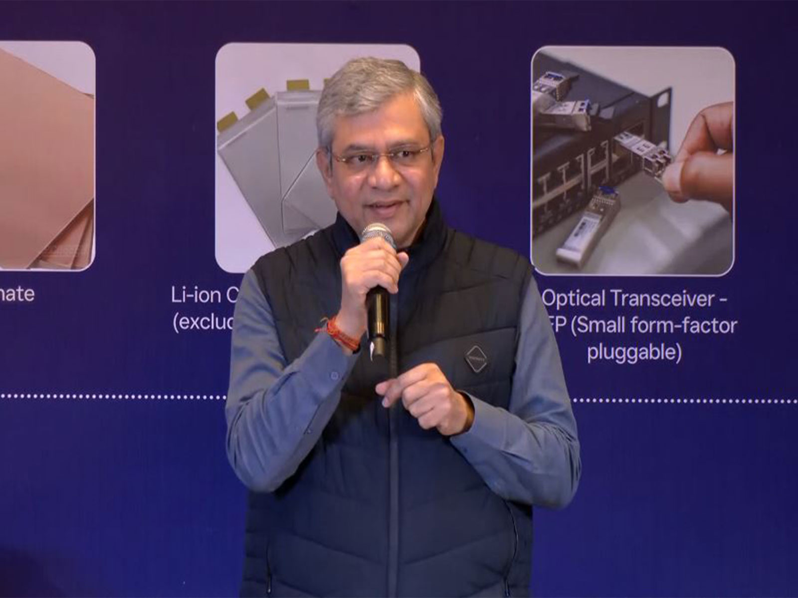 Union Minister for Electronics and IT Ashwini Vaishnaw (Image: ANI)