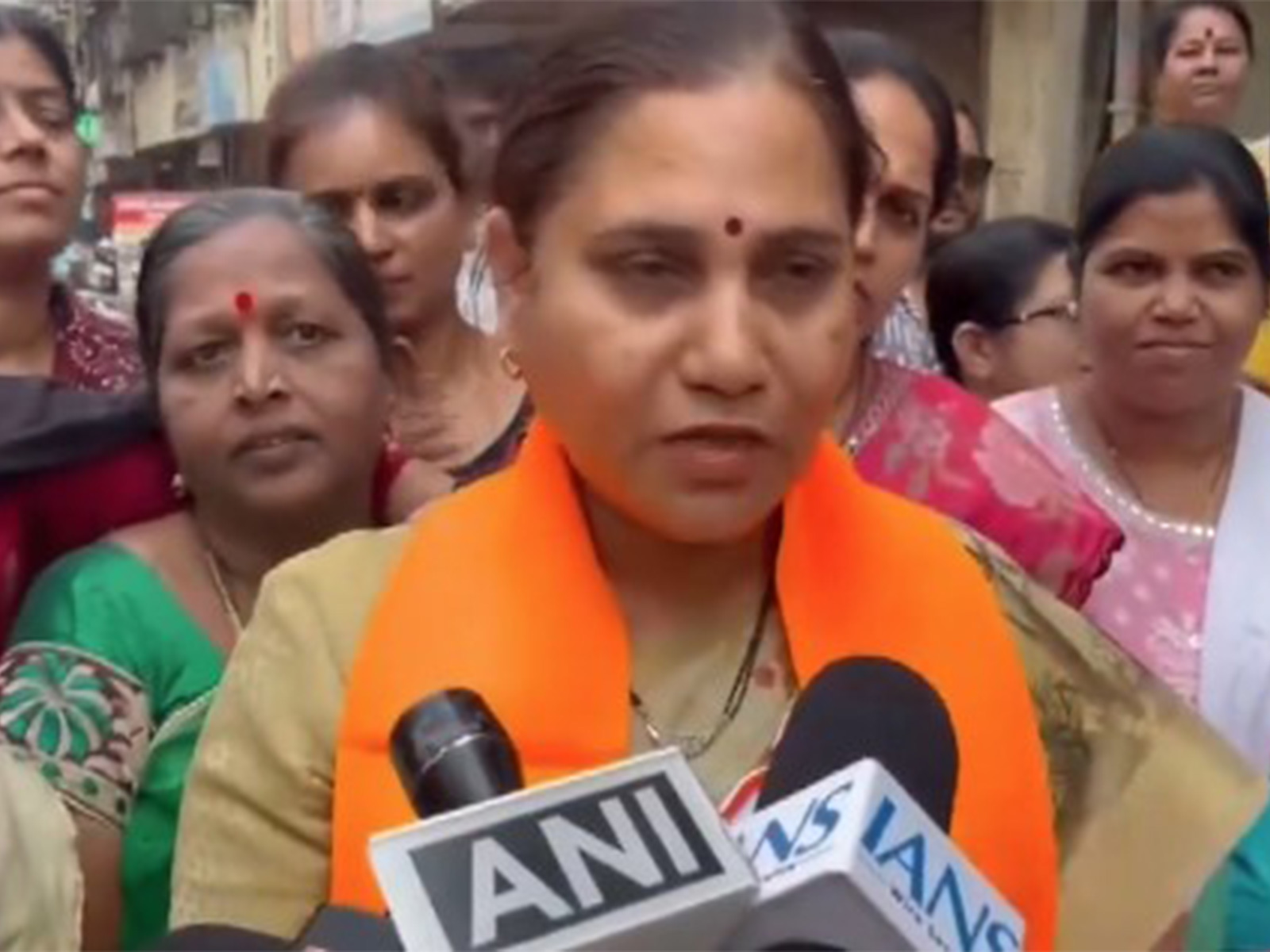 Shiv Sena Leader Sukhada Sanjay More (Photo/ANI)