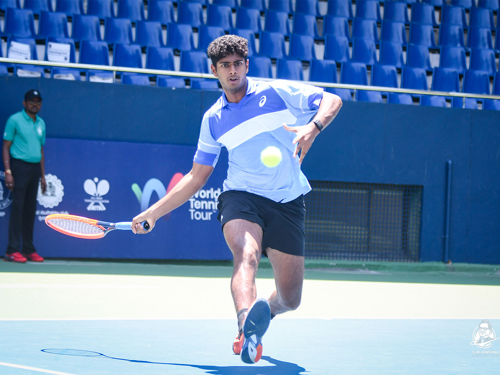 Aryan Shah. (Photo/Bengaluru Open)