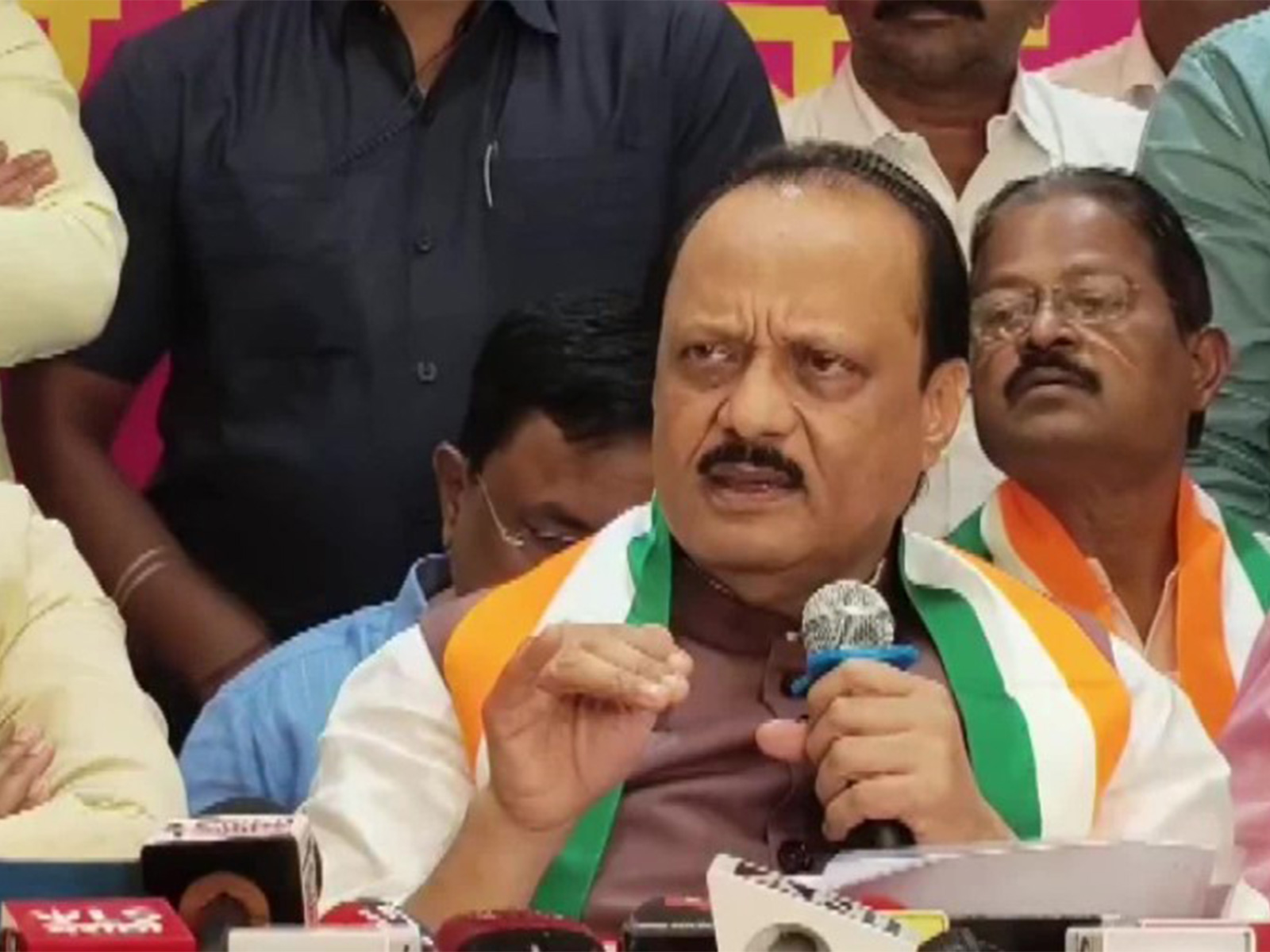 Maharashtra Deputy Chief Minister Ajit Pawar (Photo/ANI)