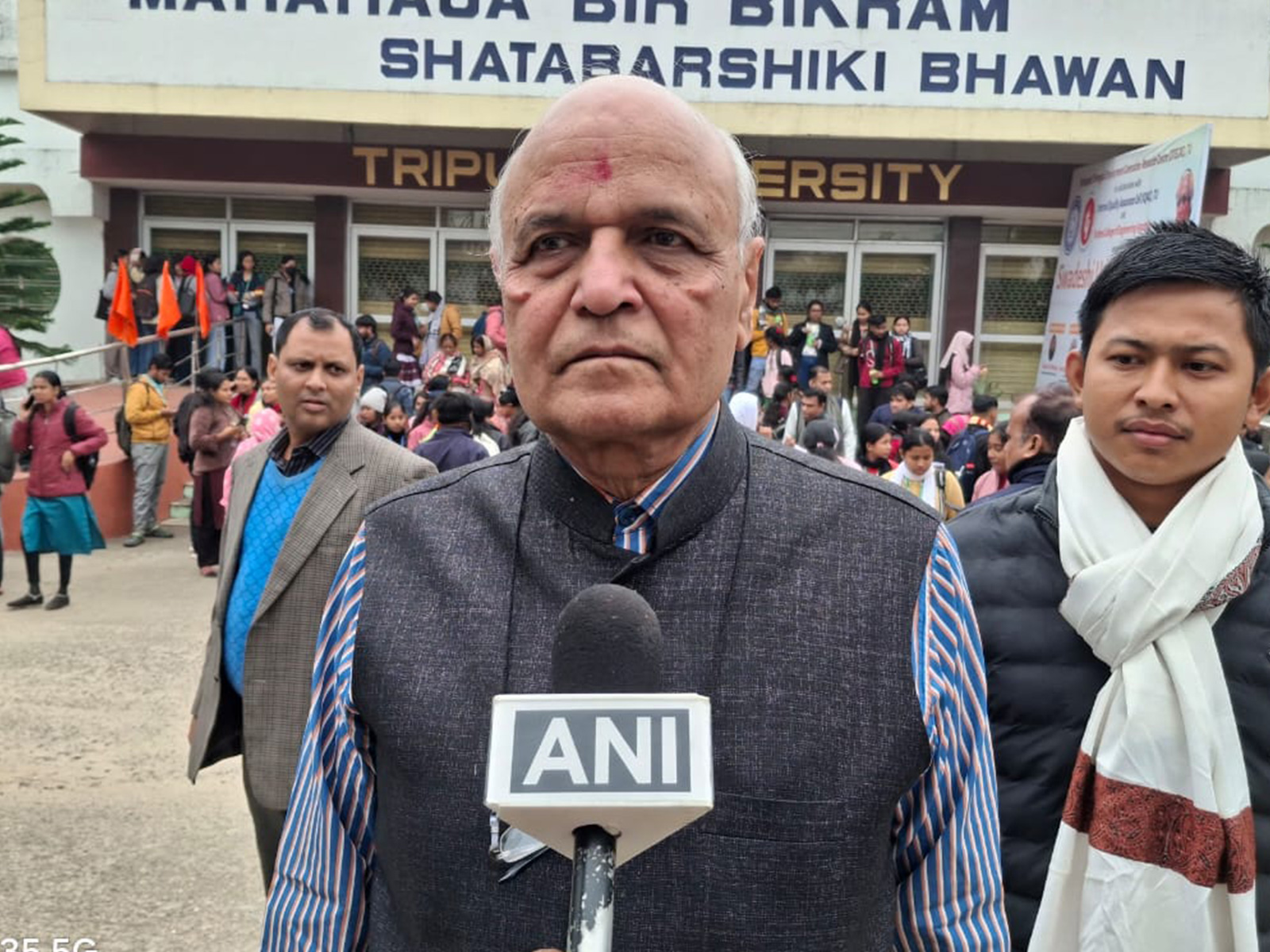 Prof Bhagwati Prasad Sharma, Chairman of UNESCO MGIEP (Photo/ANI)