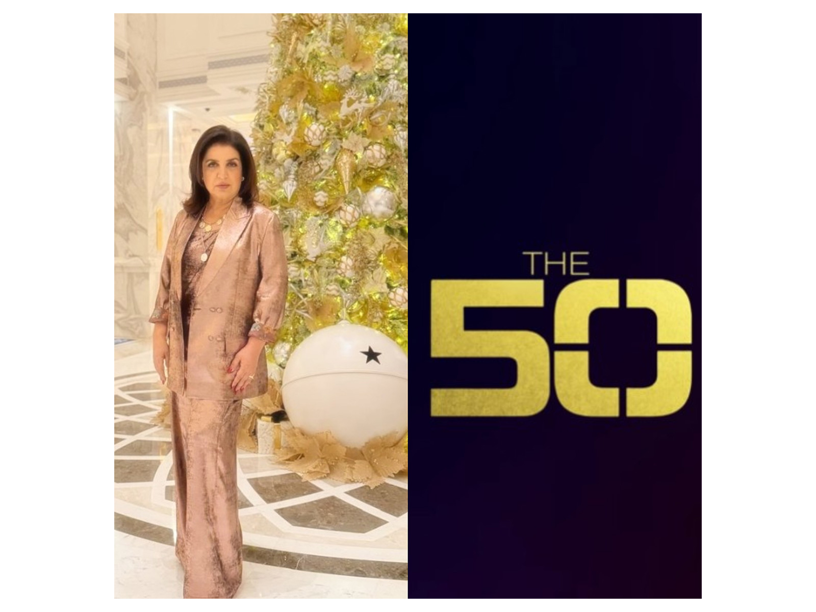 Farah Khan, 'The 50' (Image source: Instagram/ @farahkhankunder)