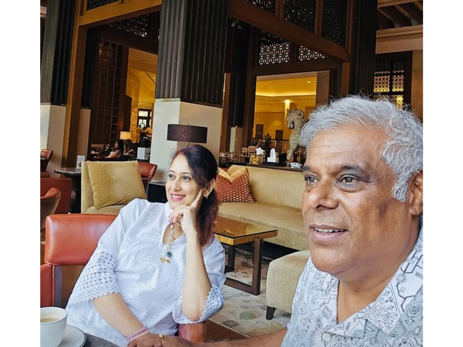 Ashish Vidyarthi, Rupali Barua (Photo/instagram/@rupalibaruaofficial)