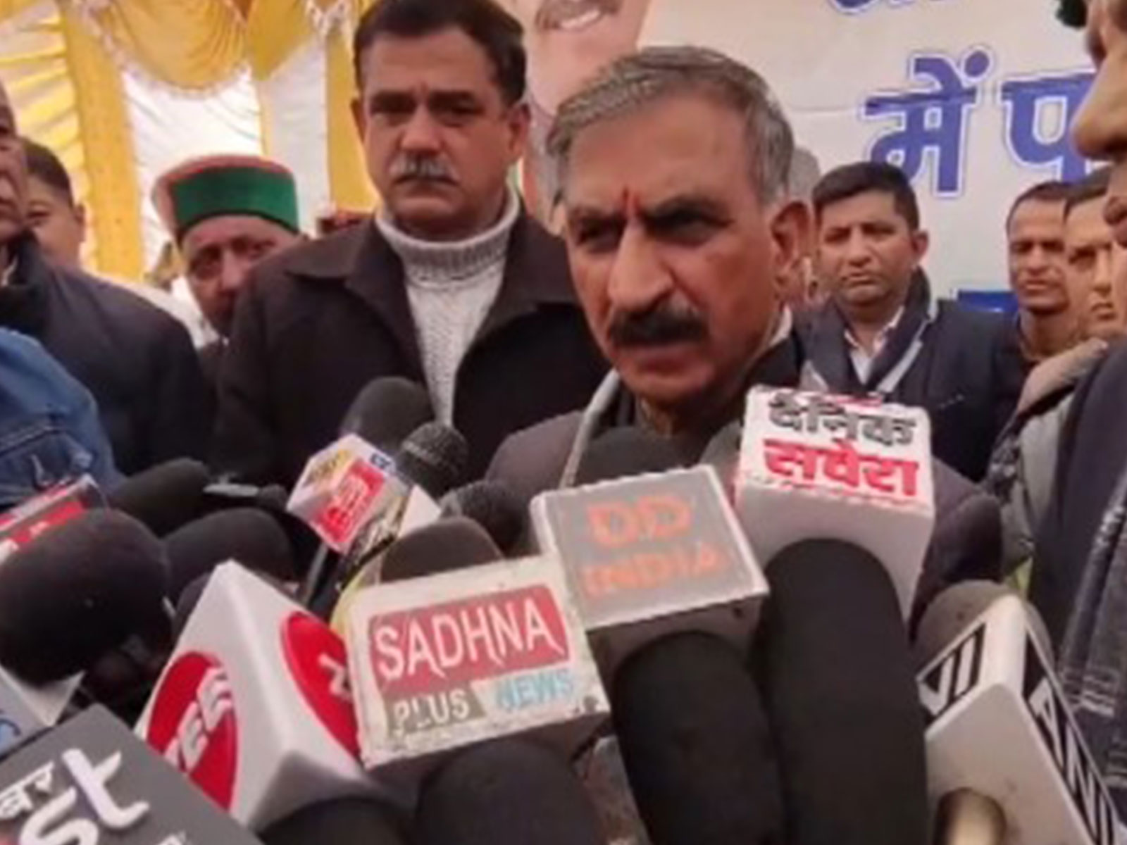 Himachal Pradesh Chief Minister Sukhwinder Singh Sukhu (Photo/ANI)