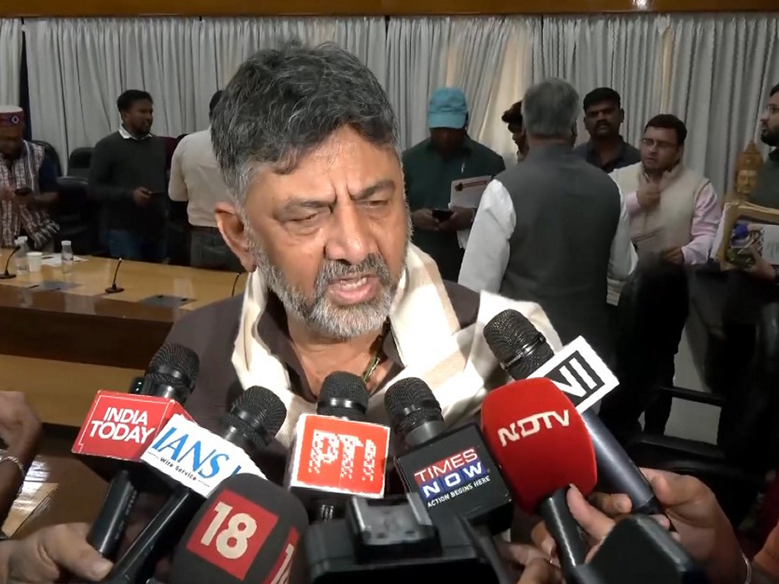 Karnataka Deputy Chief Minister DK Shivakumar (Photo/ANI)