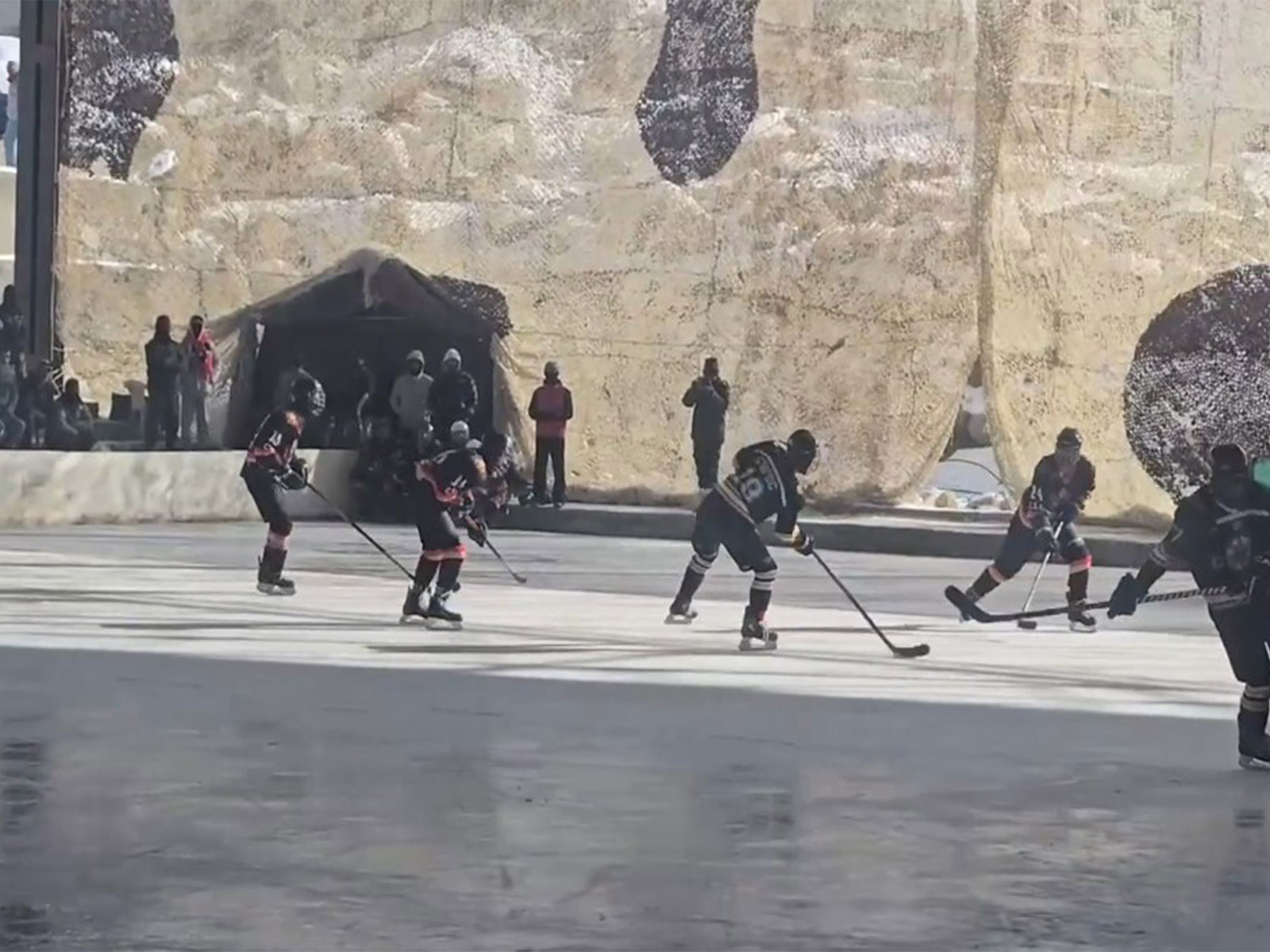 Visual from Drass Winter Carnival (Photo/ANI)