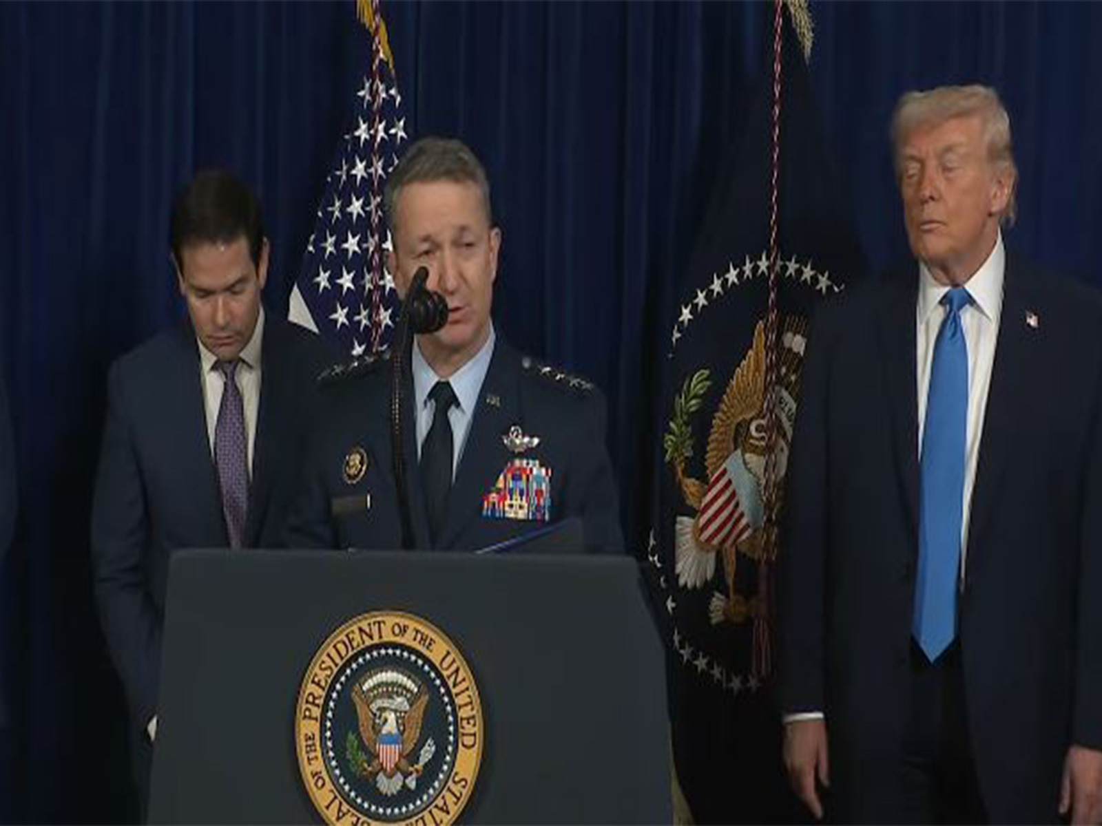 Chairman of the Joint Chiefs of Staff, General Dan Razin Caine (Photo/Youtube/Whitehouse)