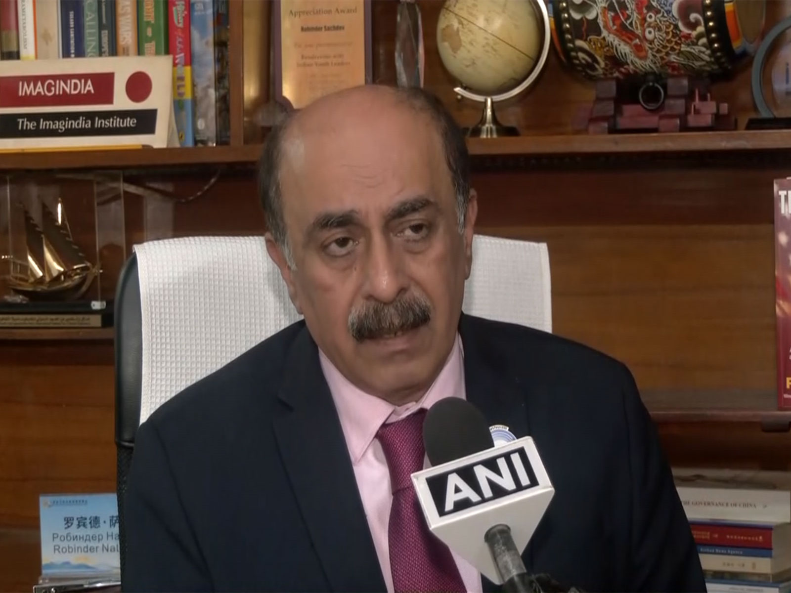 Foreign Affairs Expert Robinder Sachdev (Photo/ANI)