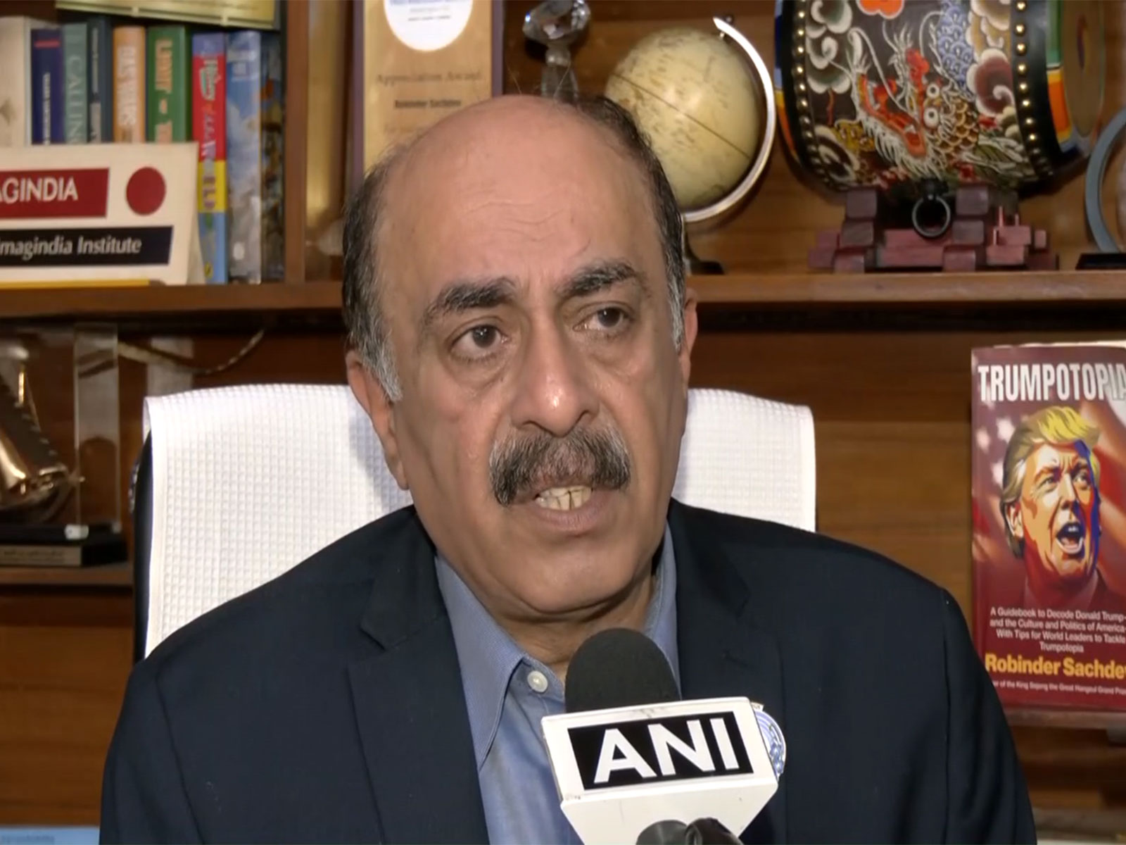 Foreign Affairs Expert, Robinder Sachdev (Photo/ANI)