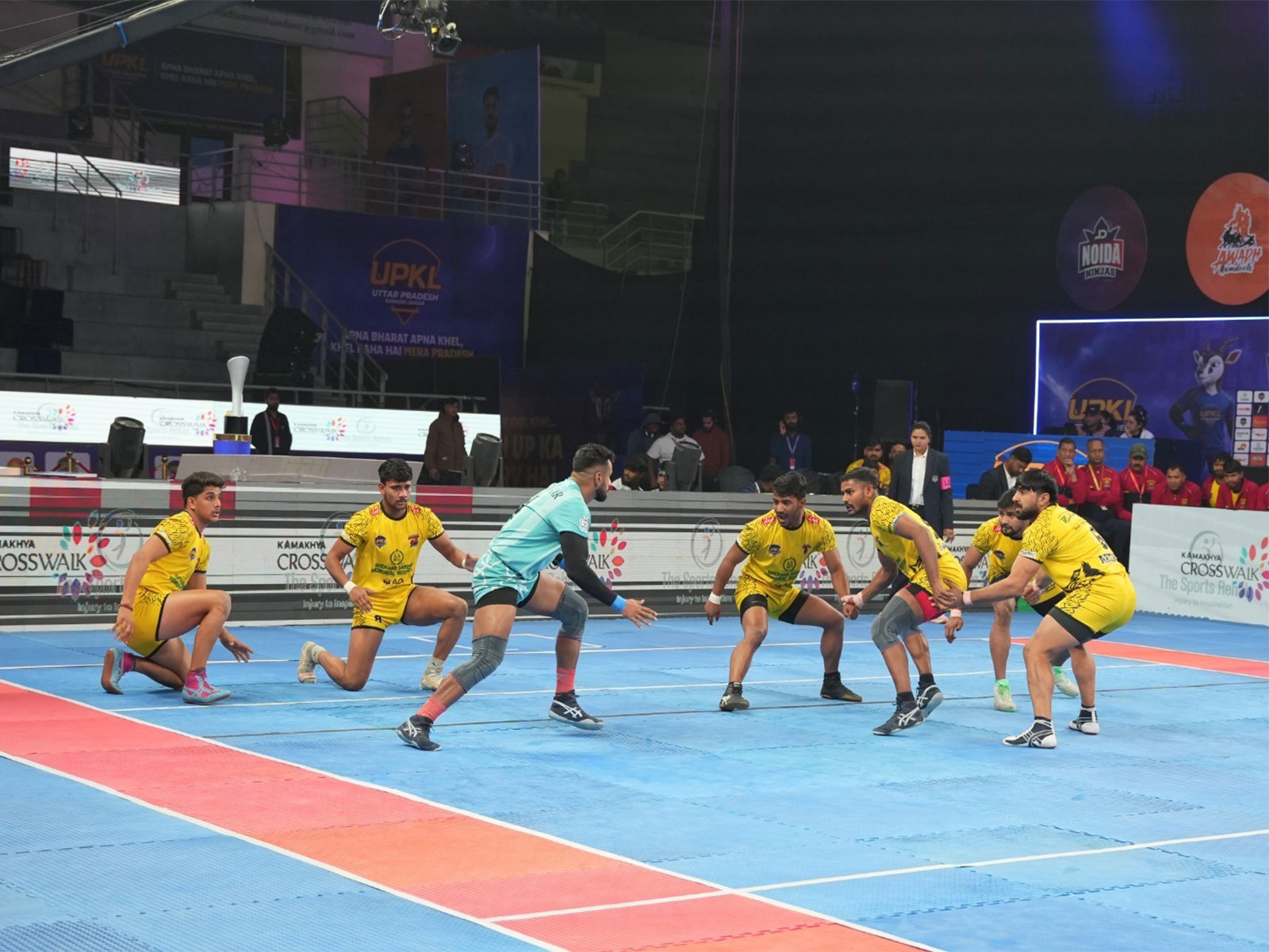 Kabaddi action (Photo: UPKL)