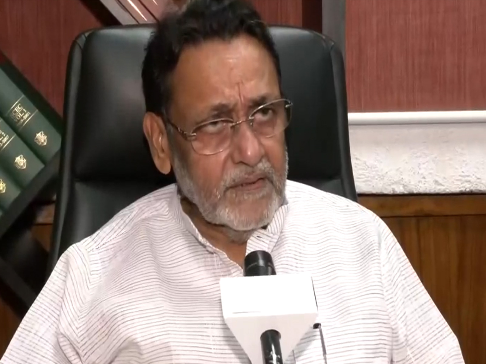 Senior NCP leader Nawab Malik (Photo/ANI)