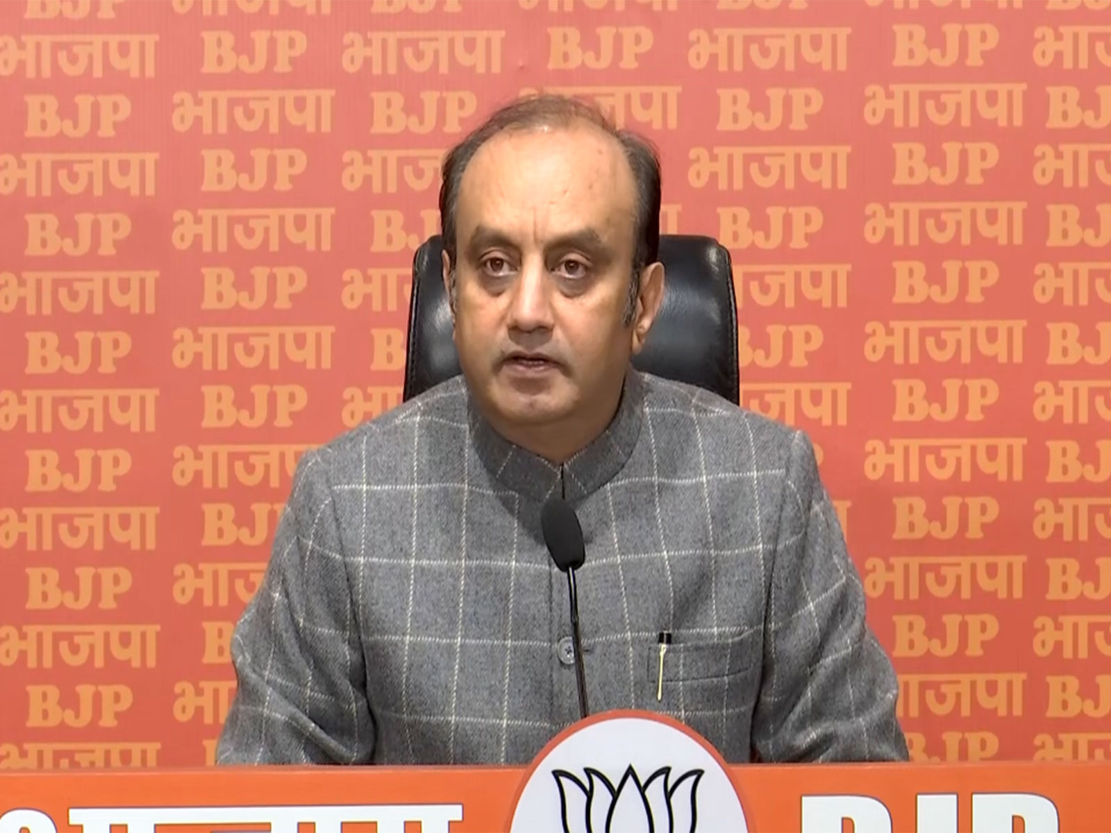 | BJP MP Sudhanshu Trivedi (Photo/ANI)