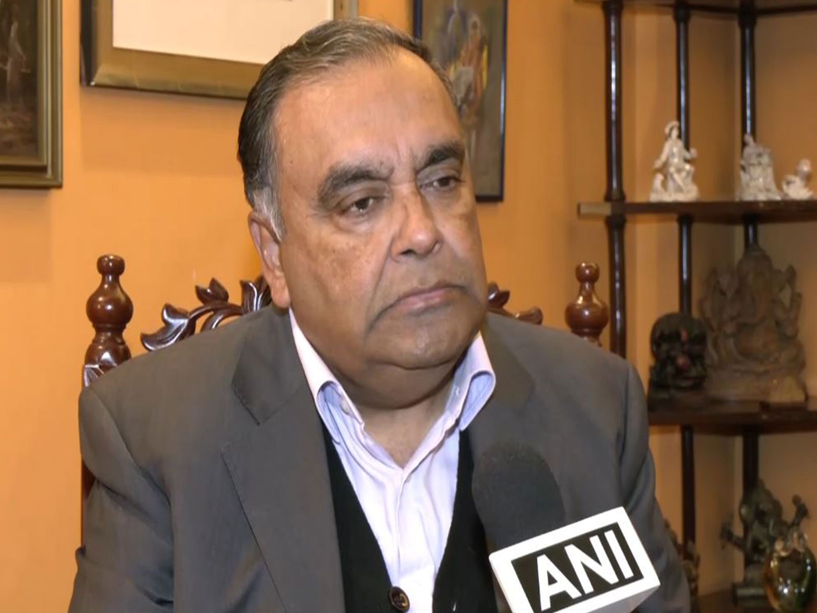 Former Indian Ambassador to Venezuela Y.K. Sinha  (Photo/ANI)