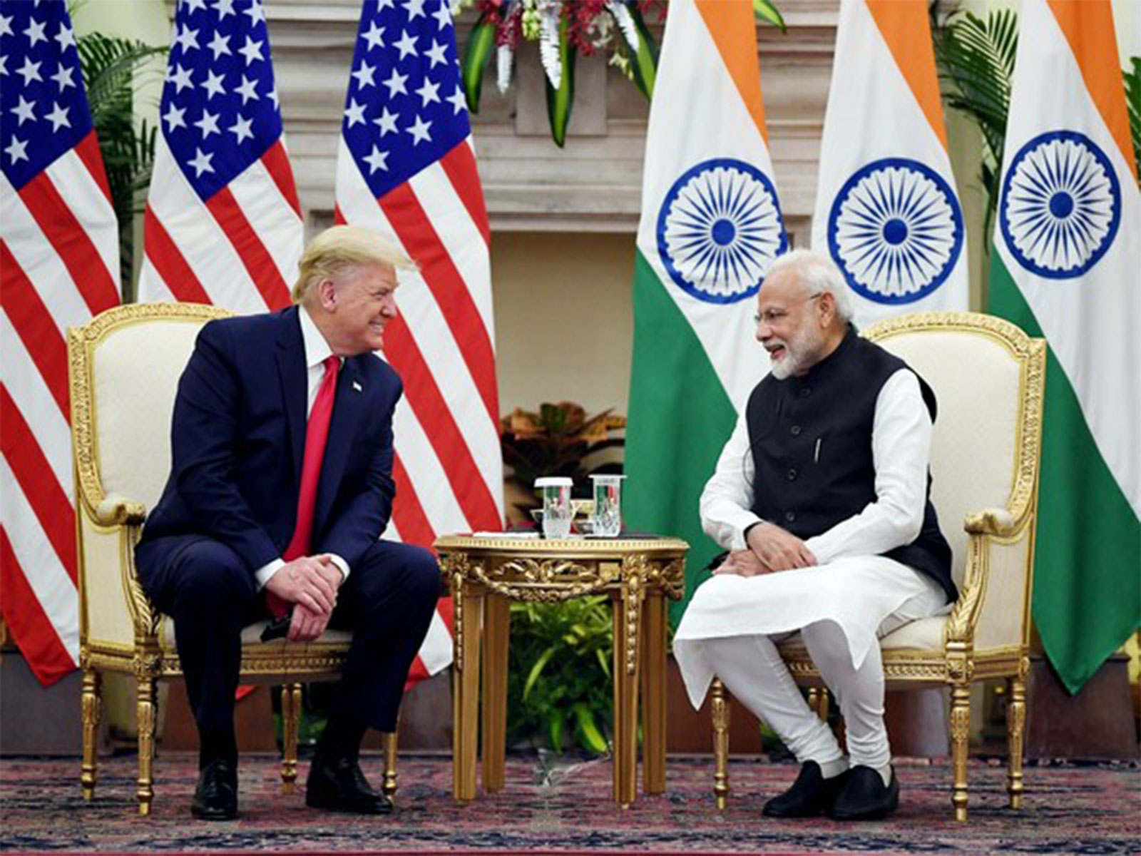 Prime Minister Narendra Modi with the then US President Donald Trump (File Photo/ANI)