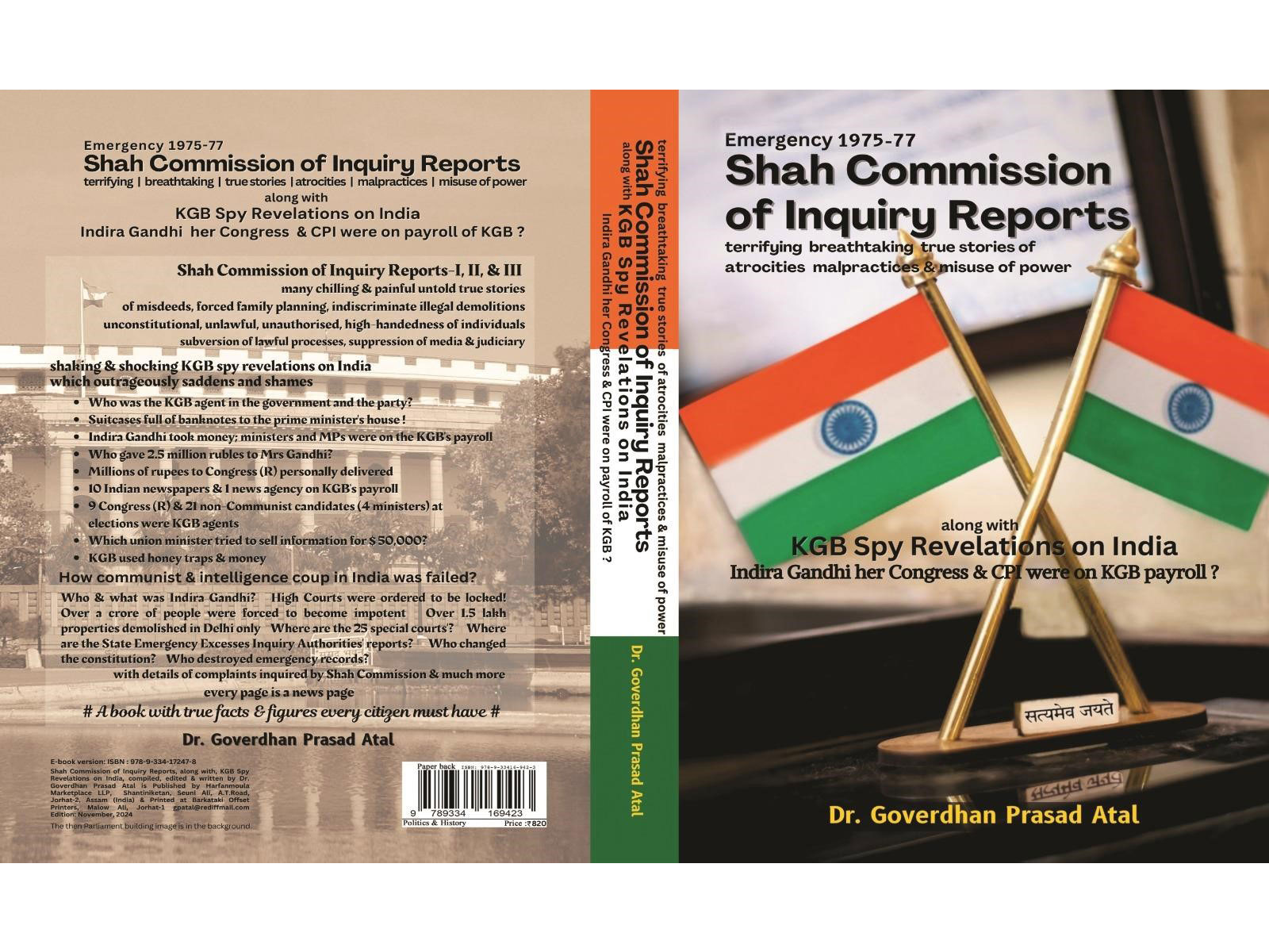 Book Release Highlights Untold Truths of Emergency Era and KGB Revelations on India