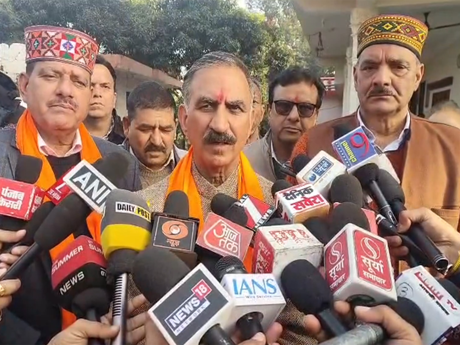 Himachal Pradesh Chief Minister Sukhvinder Singh Sukhu (Photo/ANI)