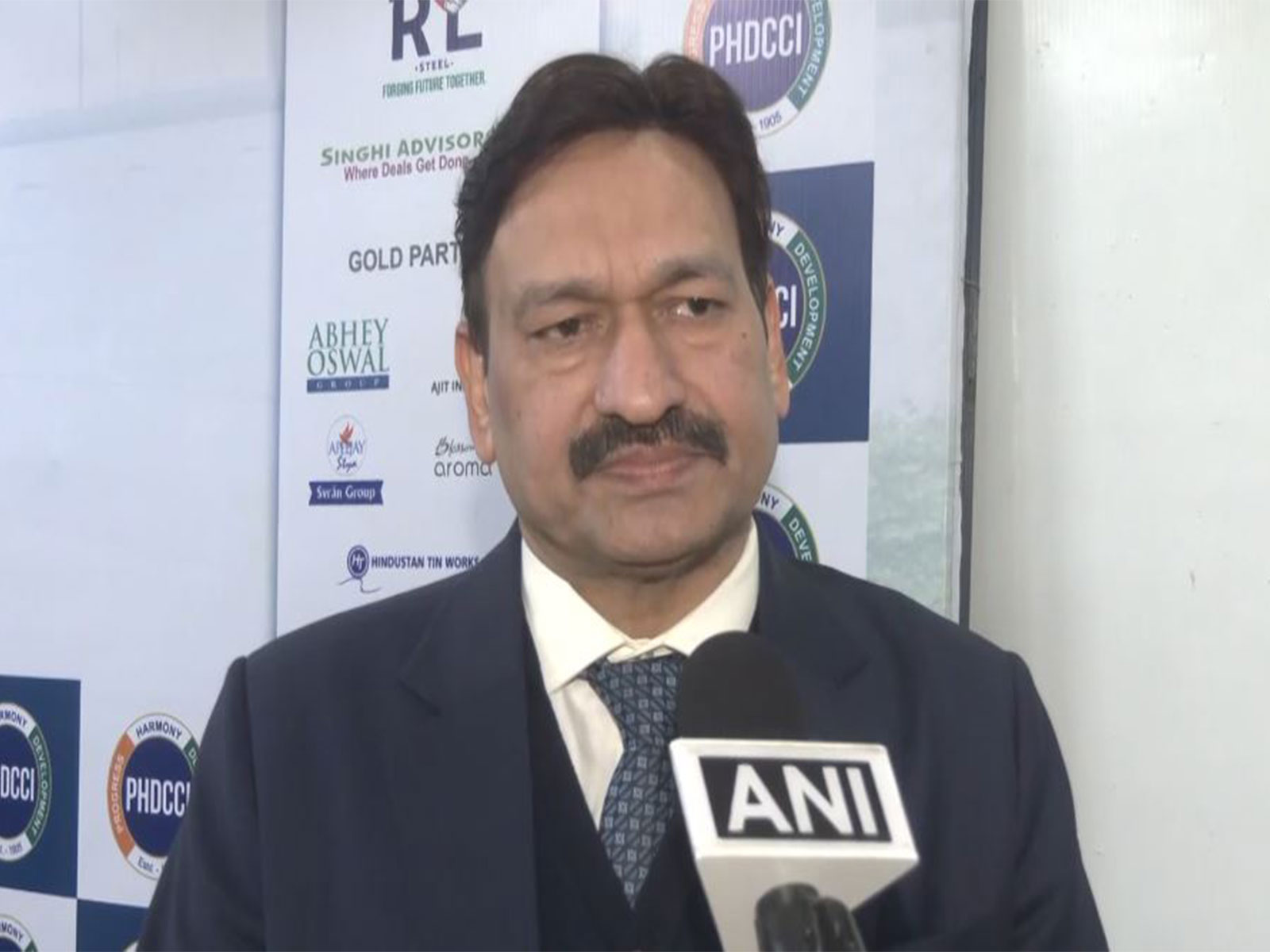 R K Jaain, Chief Financial Officer (CFO) of Kushmanda Power Ltd. (Photo: ANI)