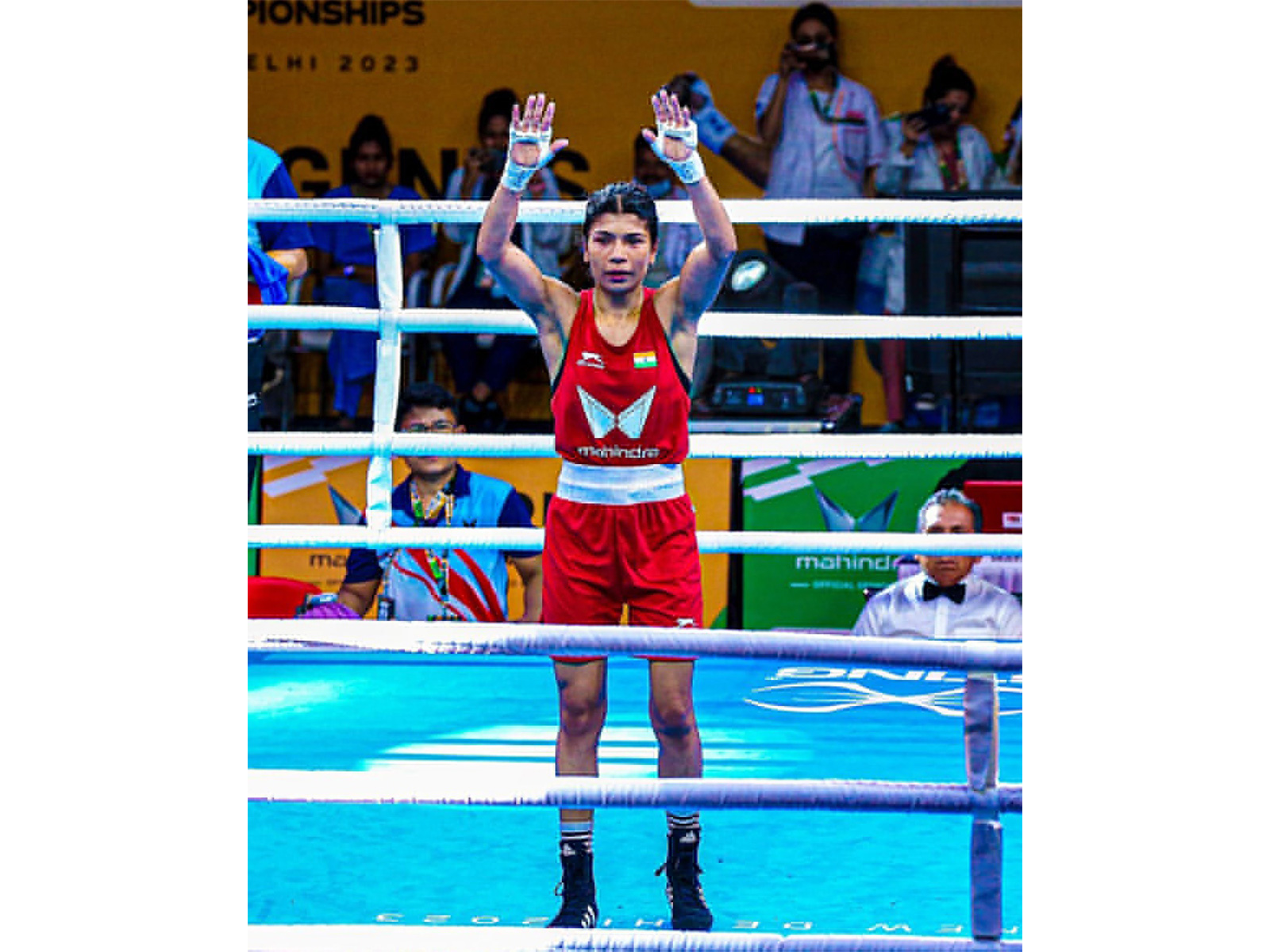 Nikhat Zareen. (Photo: ANI)