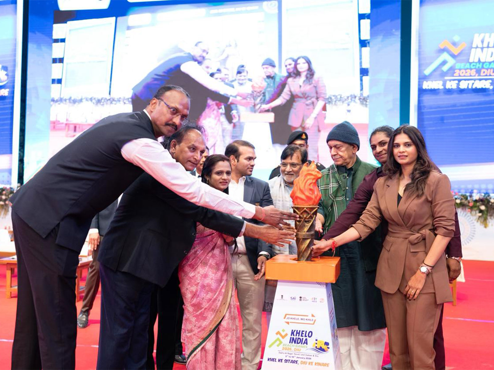 A visual from the opening ceremony (Photo: SAI media/KIBG)