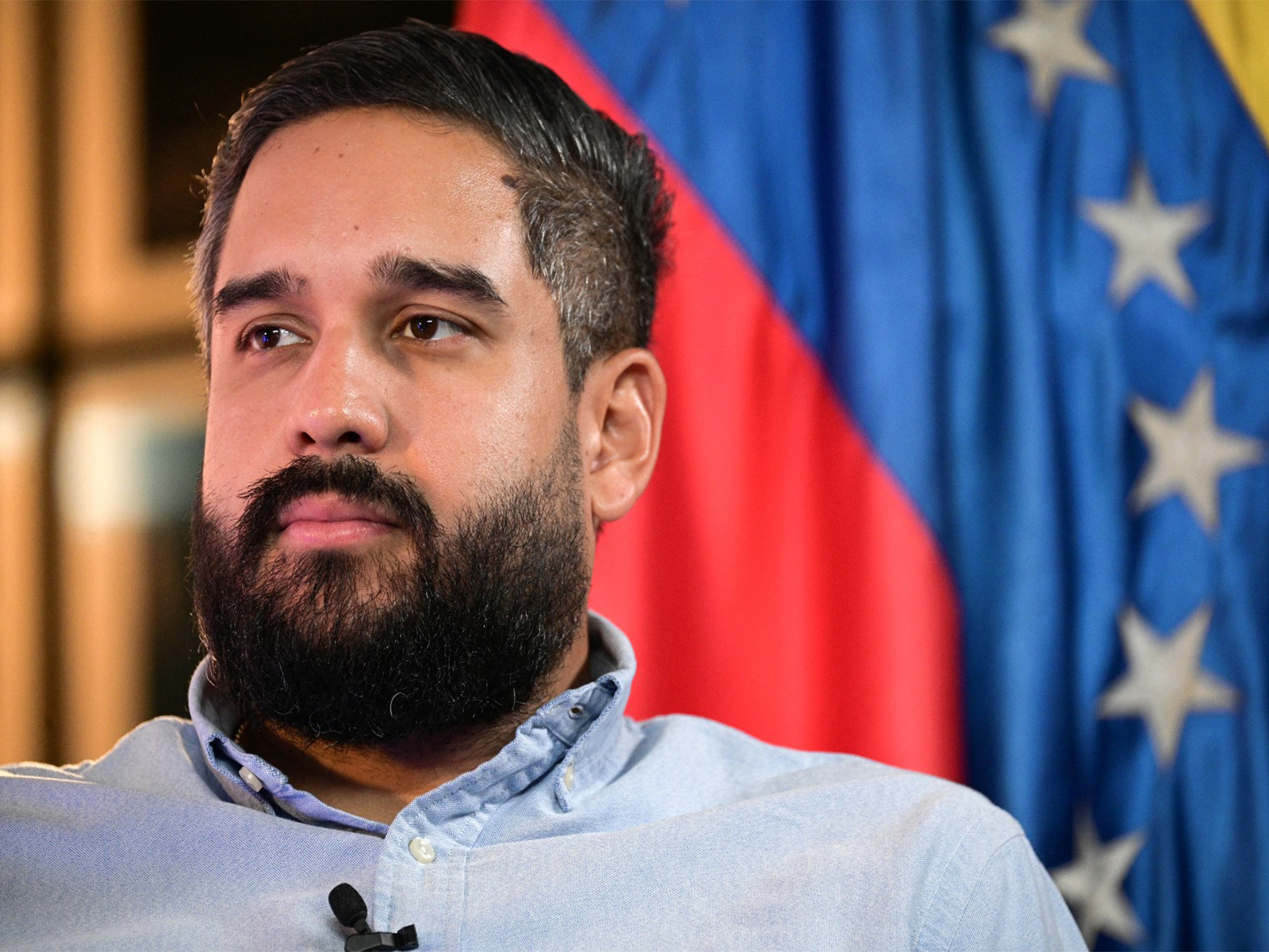 Nicolas Maduro Guerra, son of Venezuela's President Nicolas Maduro and candidate for the National Assembly for the ruling party (Photo/Reuters)