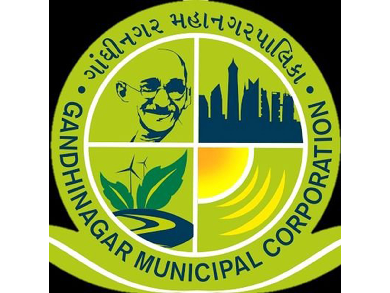 Official logo of Gandhinagar Municipal Corporation (Photo/ @GandhinagarMC on X)