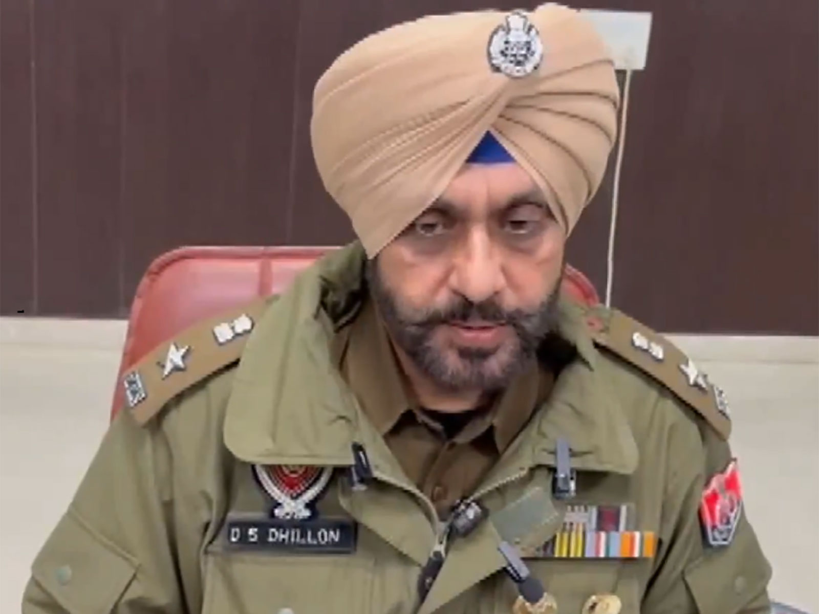 SSP Pathankot Daljinder Singh Dhillon (Photo/ ANI)