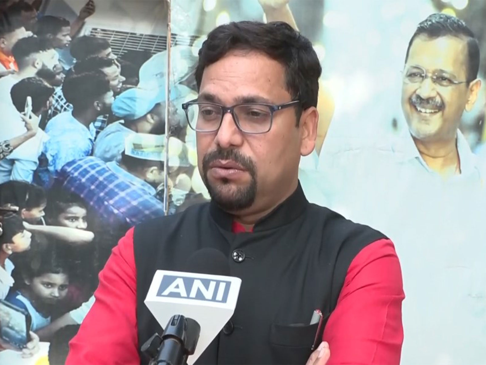 AAP Delhi MLA Sanjeev Jha (File Photo/ANI)