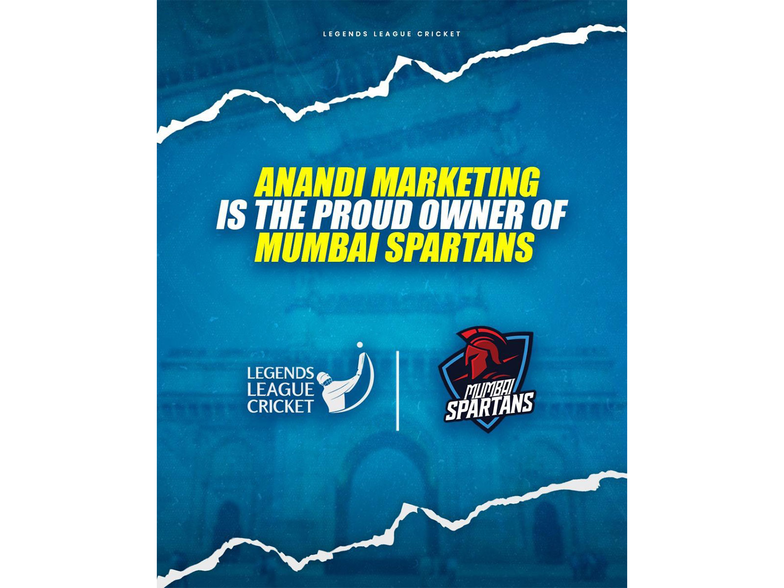 LLC logo and Mumbai Spartans logo (Photo: LLC/Mumbai Spartans)