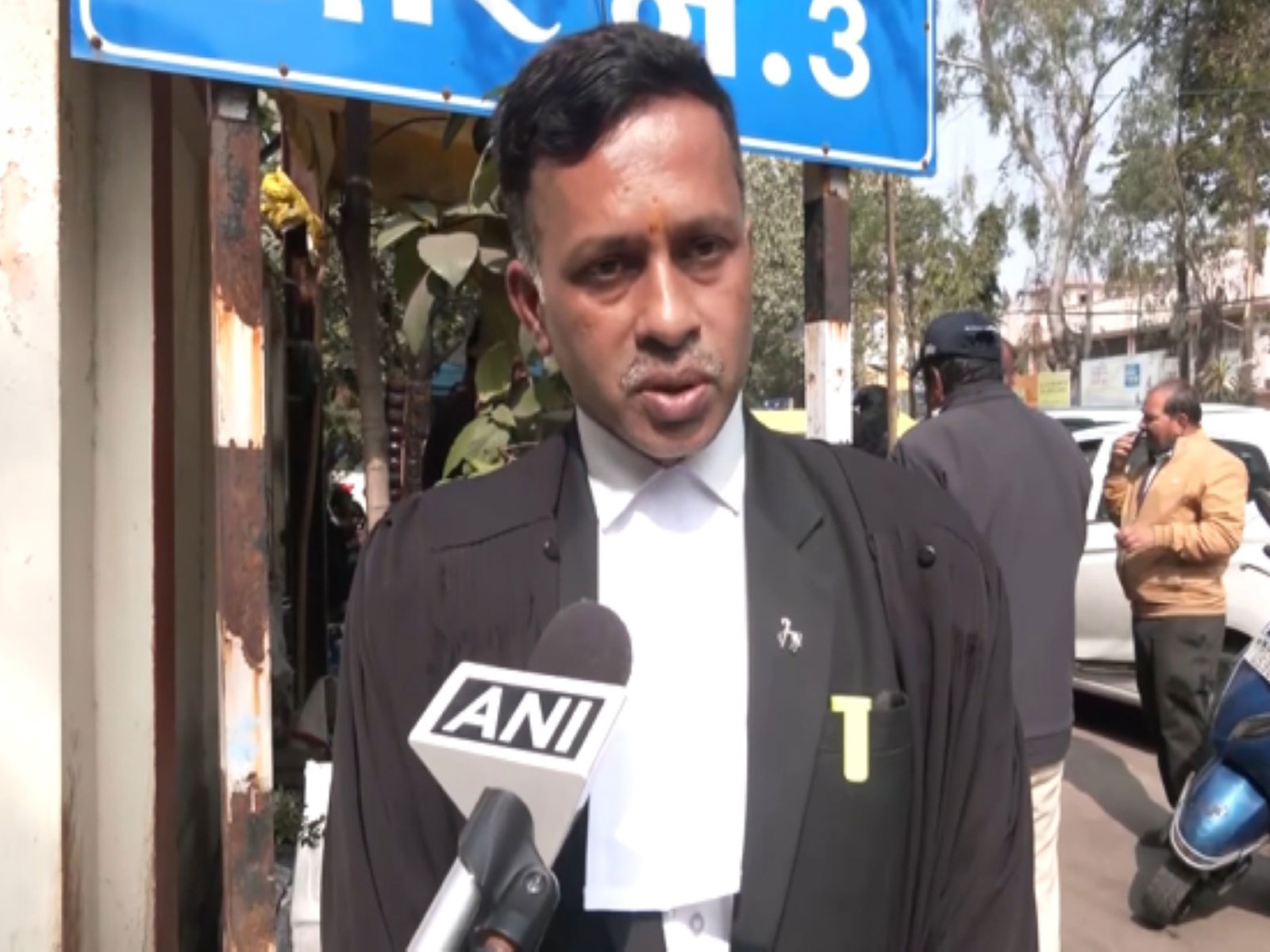 Indore High Court Bar Association President Ritesh Inani (Photo/ANI)
