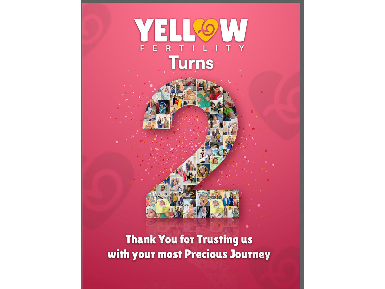 Yellow Fertility celebrates its second anniversary with free fertility camps, a workshop anan d IVF support program