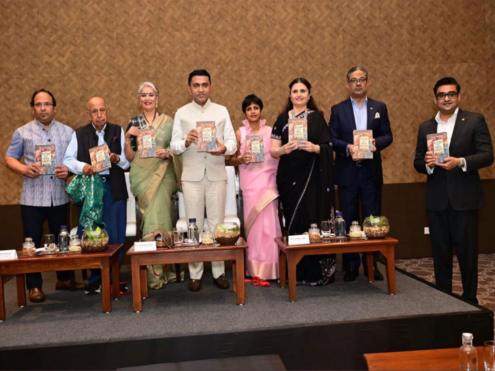 Book "History That India Ignored" launched in Goa (Photo/ANI)