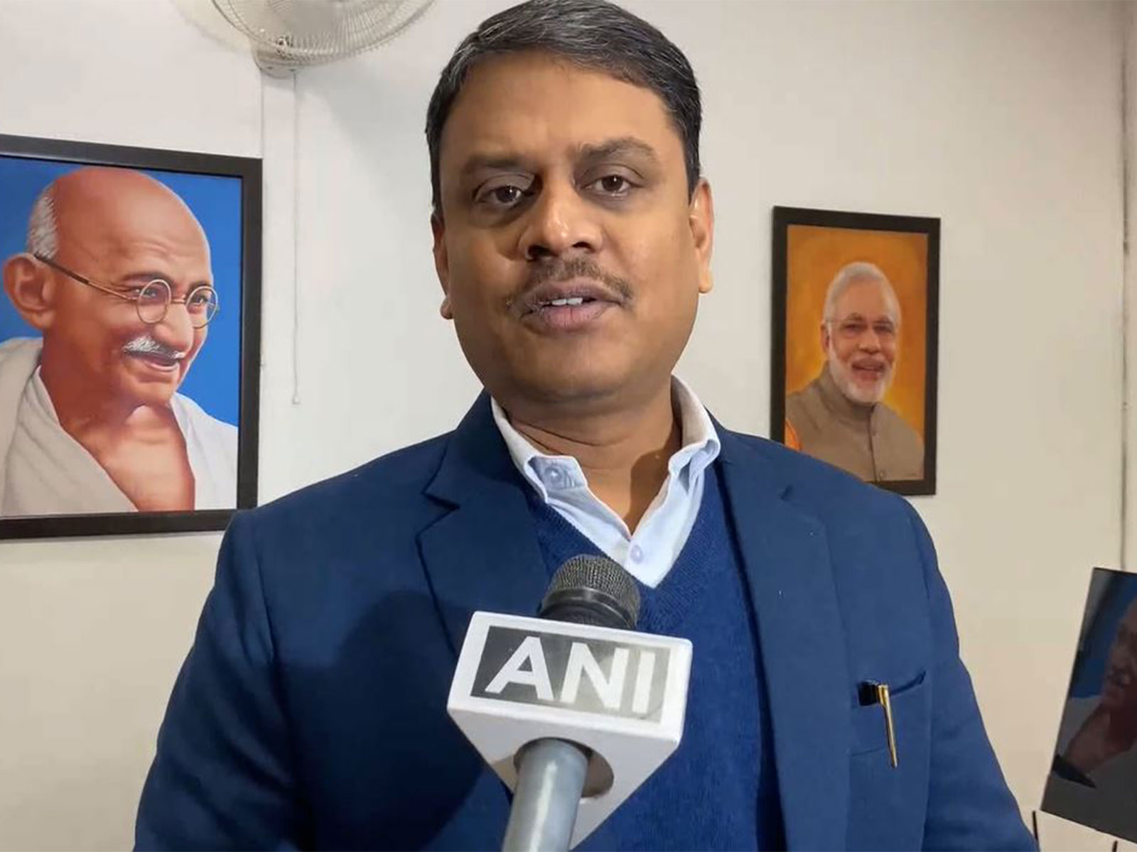 Varanasi Divisional Commissioner S. Rajalingam (Photo/ANI)