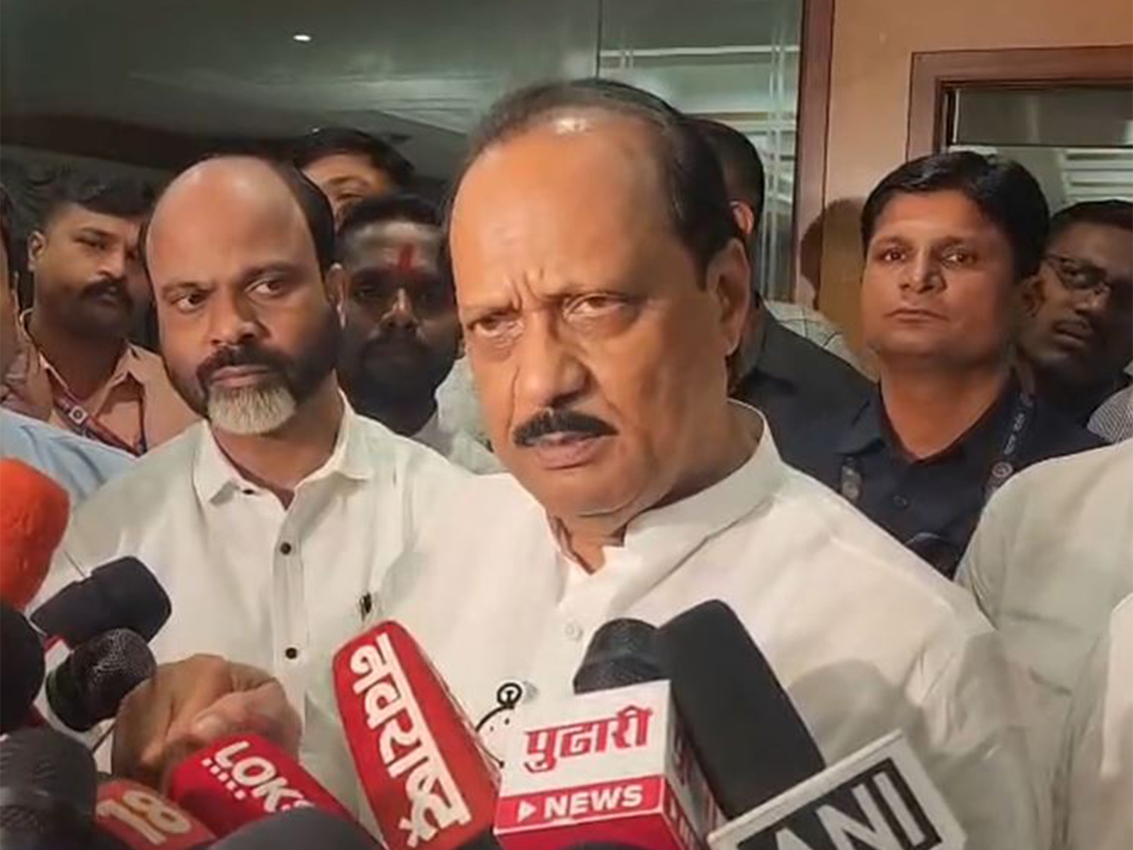 Maharashtra Deputy Chief Minister and NCP chief Ajit Pawar (Photo/ANI)