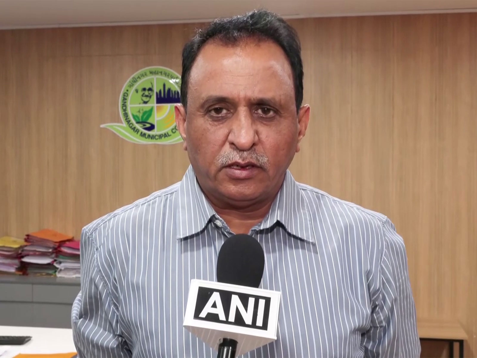 Gandhinagar Municipal Commissioner JN Vaghela (Photo: ANI)