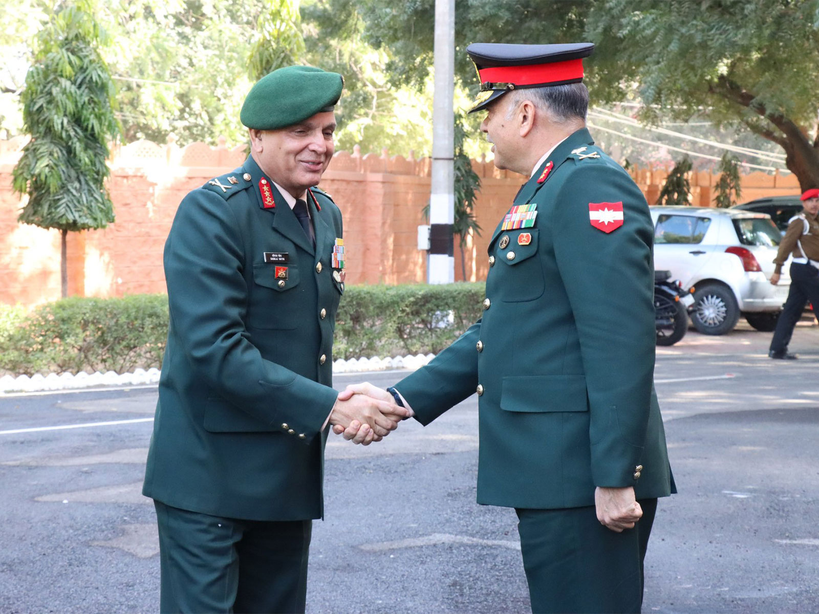 Southern Army Commander Lt Gen Dhiraj Seth reviews preparedness at Jodhpur Sub Area (Photo/X@IaSouthern)