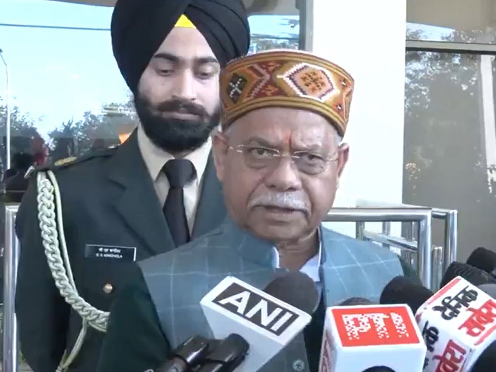  Himachal Pradesh Governor Shiv Pratap Shukla (Photo/ANI)