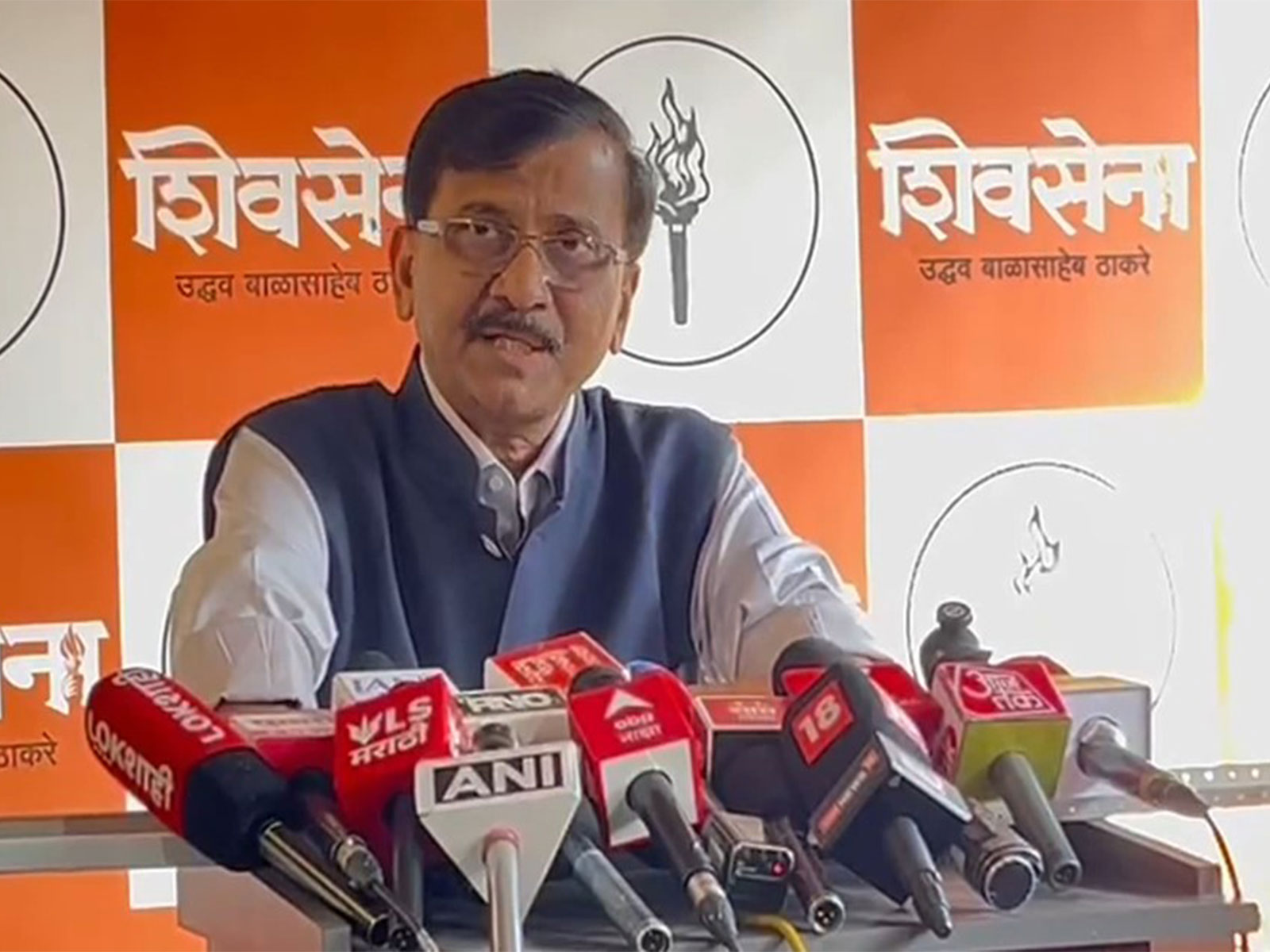 Shiv Sena (UBT) MP Sanjay Raut (Photo/ANI)