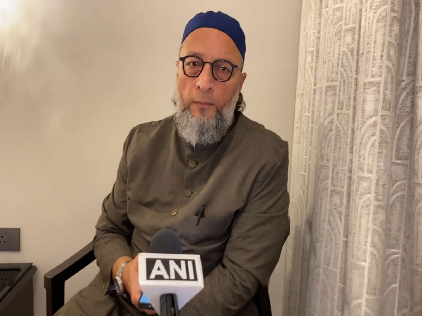 AIMIM Chief Asaduddin Owaisi (Photo/ANI)