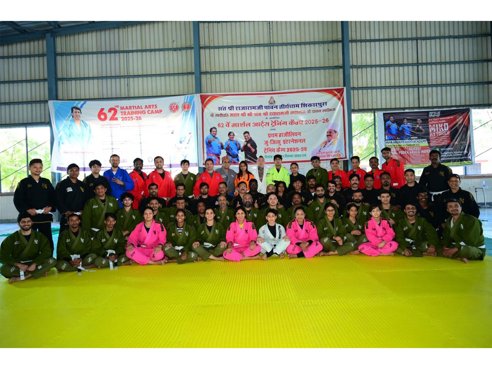 BJOI Conducts India's Largest International Brazilian Jiu-Jitsu Seminar & Belt Examination