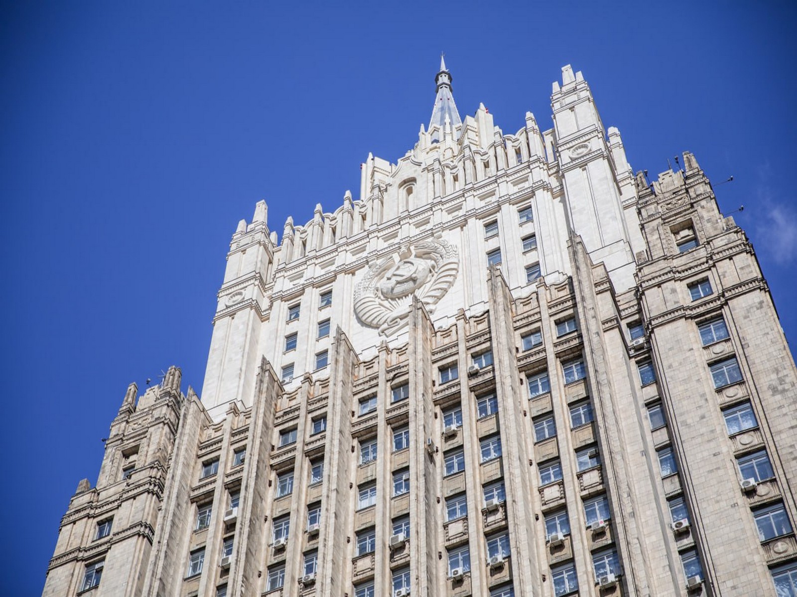 Headquarters of the Ministry of Foreign Affairs of Russia in Moscow (Photo/X@mfa_russia)