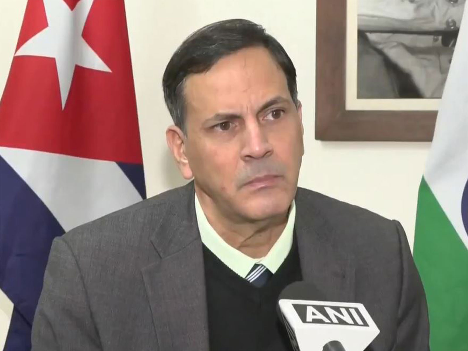 Cuban Ambassador to India, Juan Carlos Marsan Aguilera (Photo/ANI)