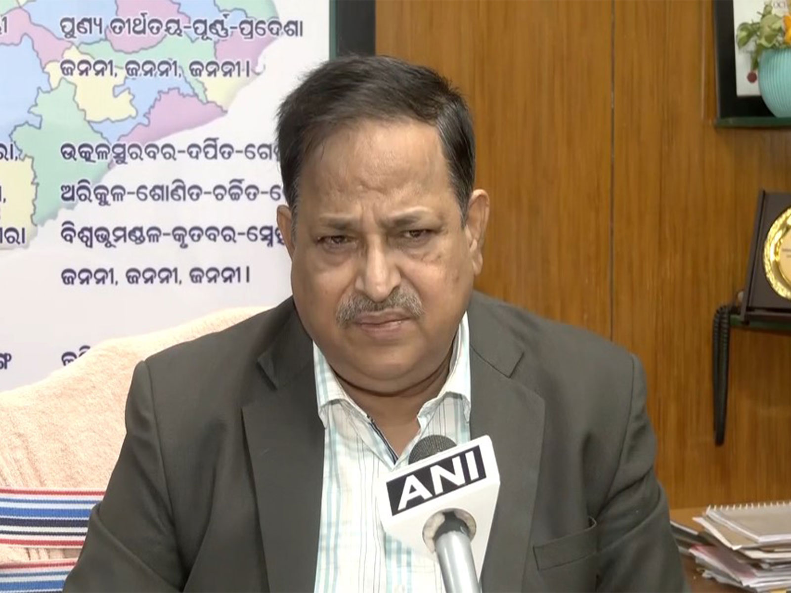 Odisha's Director of Public Health, Dr Nilkantha Mishra (Photo/ANI)