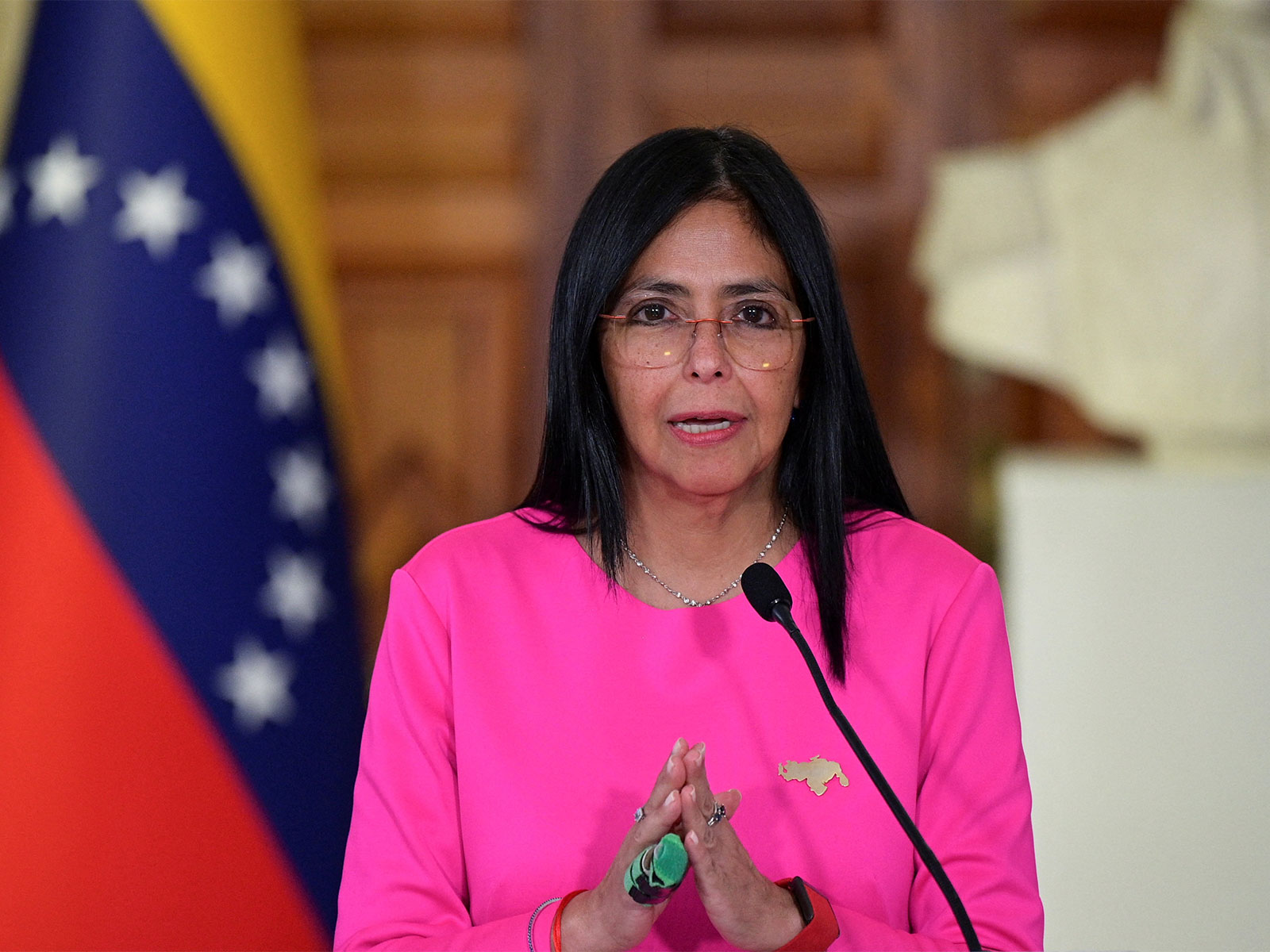 Venezuela's interim president Delcy Rodriguez (File Photo/Reuters)