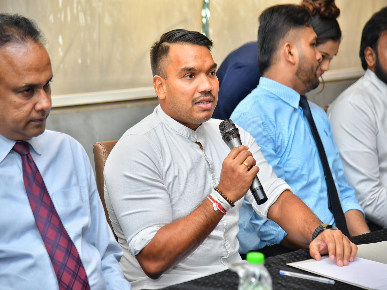 Sri Lankan Member of Parliament Namal Rajapaksa (Photo/@RajpaksaNamal)